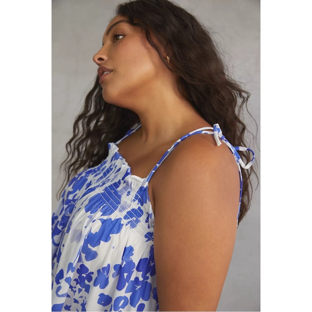 Anthropologie WHIT TWO Floral Mini Sleep Dress NWT SZ 1X - Picture 6 of 16